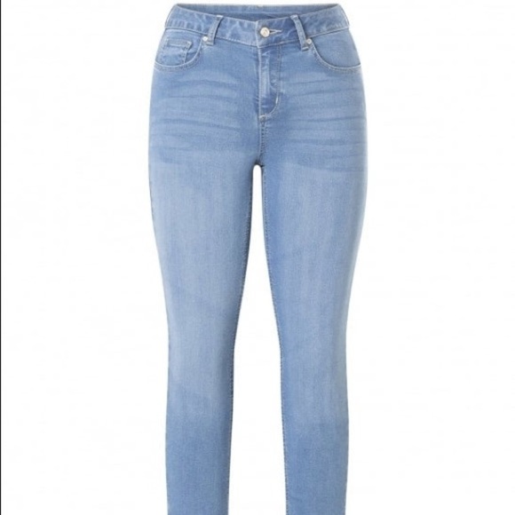 𝅺YEST Denim “Joy” Light Blue Jeans Waist 28” - Picture 2 of 12